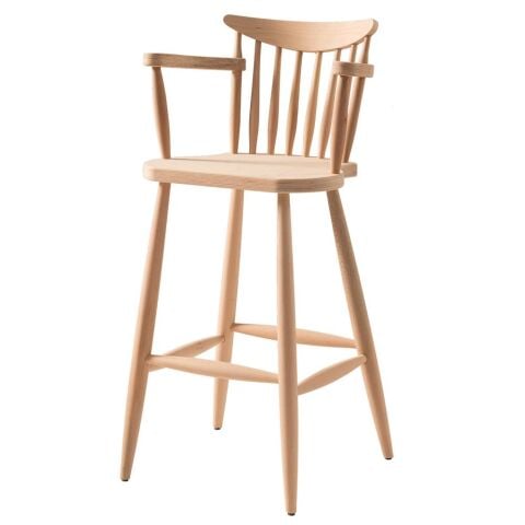YILDIZ KOLLU BAR SANDALYE 58X48X102 CM