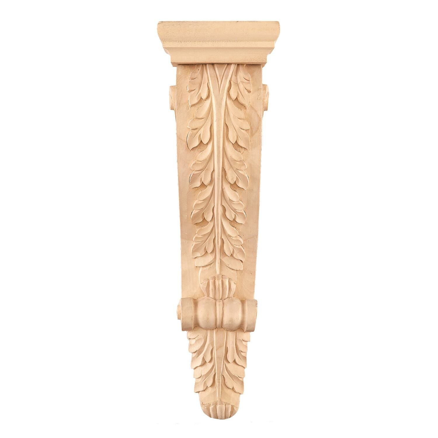 Payanda Ahşap Oyma İşemeli Boyanabilir Dekoratif Aksesuar 30x11x8,5 AOP10