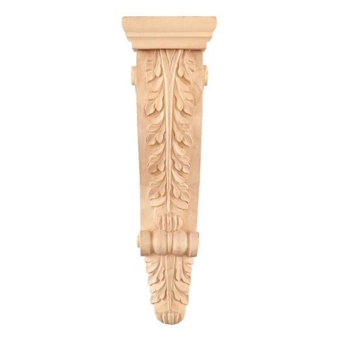 Payanda Ahşap Oyma İşemeli Boyanabilir Dekoratif Aksesuar 30x11x8,5 AOP10