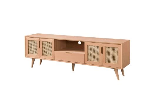 HASIRLI RETRO 180 CM TV SEHPASI 180X41X60