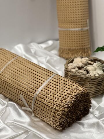 Pvc Plastik Örme Delikli Kahverengi Hazeran 45 CM