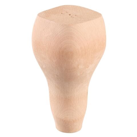 Lükens Ayak Sehpa Komodin Mobilya Dresuar Boyanabilir Ahşap Ayak  8x8x20 cm KDL.03