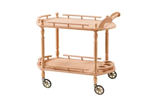 OVAL SERVIS ARABASI 92X50X83 CM