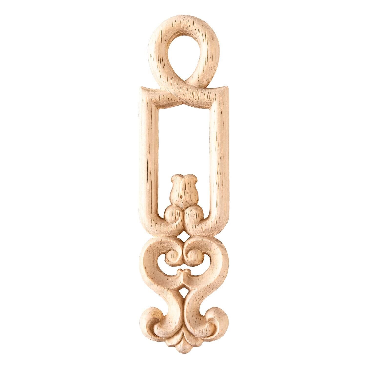 Aplik Motifli Rozet Boyanabilir Dekoratif Aksesuar 21x6x1 CM-OA181