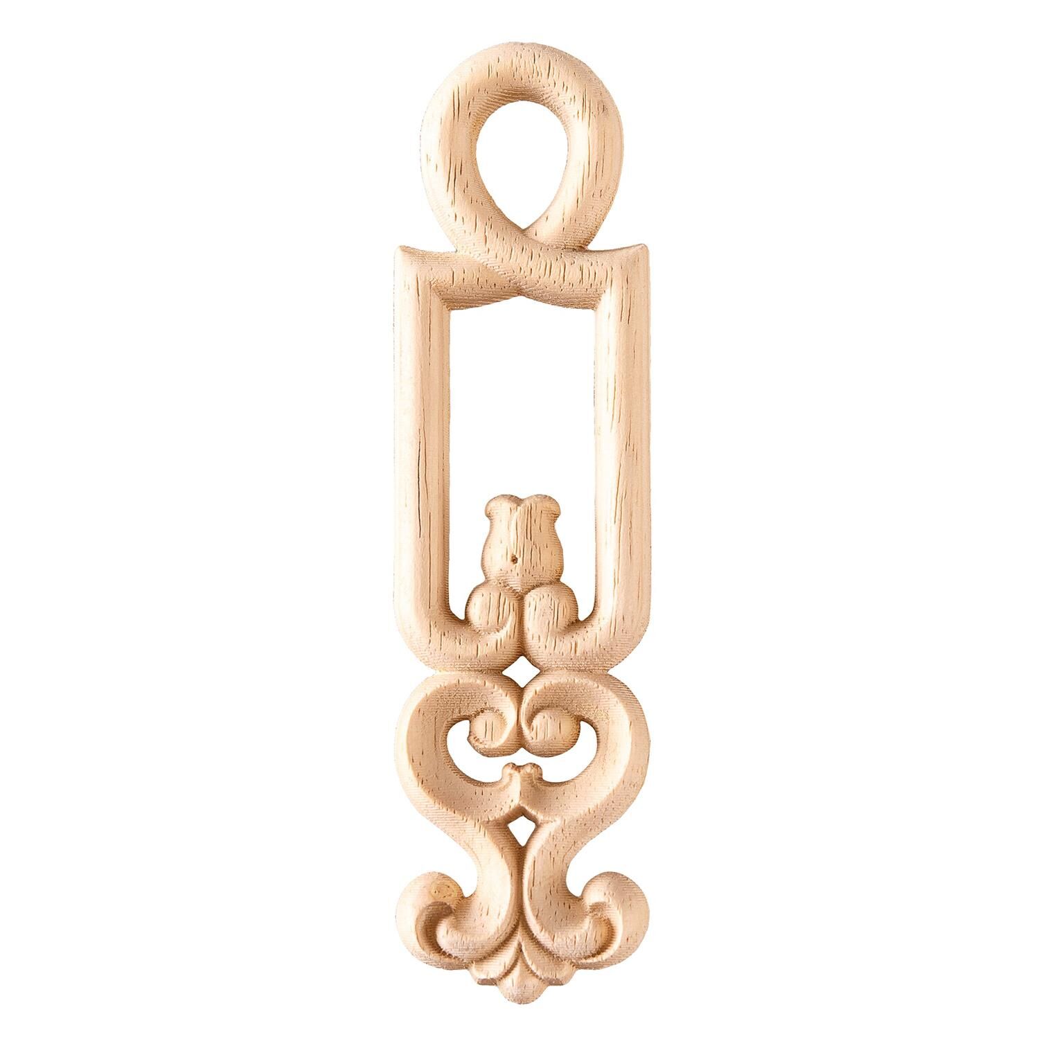 Aplik Motifli Rozet Boyanabilir Dekoratif Aksesuar 21x6x1 CM-OA181