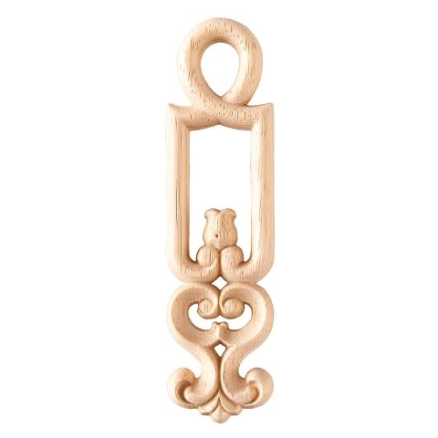 Aplik Motifli Rozet Boyanabilir Dekoratif Aksesuar 21x6x1 CM-OA181