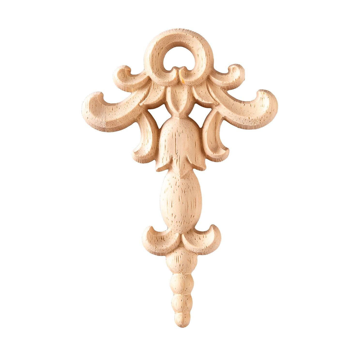 Aplik Motifli Rozet Boyanabilir Dekoratif Aksesuar 15x11x1 CM-OA140