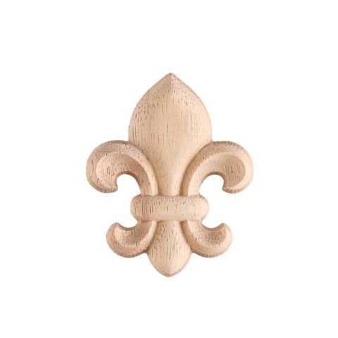 Aplik Motifli Rozet Boyanabilir Dekoratif Aksesuar 6,4x5x1,2 CM-OA153