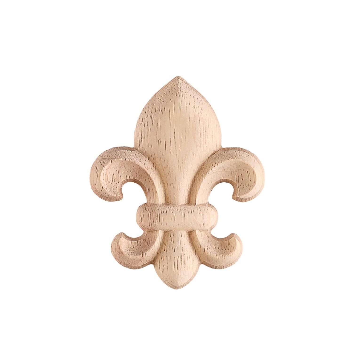 Aplik Motifli Rozet Boyanabilir Dekoratif Aksesuar 8x6,5x1,2 CM-OA153