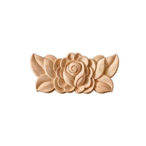 Aplik Motifli Rozet Boyanabilir Dekoratif Aksesuar 9x3,5x1 CM-OA295