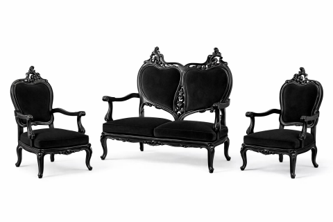 KALPLI ÇAY TAKIMI 135X60X121 CM