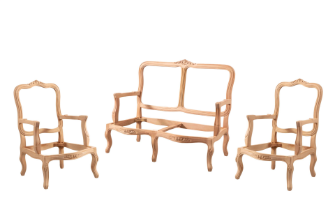 ITALYAN OYMALI ÇAY TAKIMI 130X66X106 CM