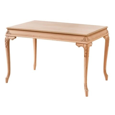 140 LIK BOMBELİ OYMALI SABİT MASA 140X90X78 CM