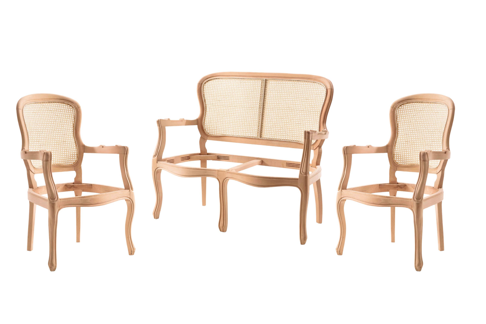 HASIRLI KLASIK ÇAY TAKIMI 120X53X100 CM