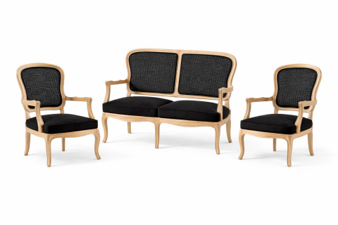 HASIRLI KLASIK ÇAY TAKIMI 120X53X100 CM