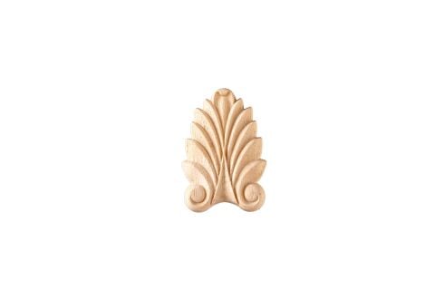 Aplik Motifli Rozet Boyanabilir Dekoratif Aksesuar 12x7x2 CM-OA154