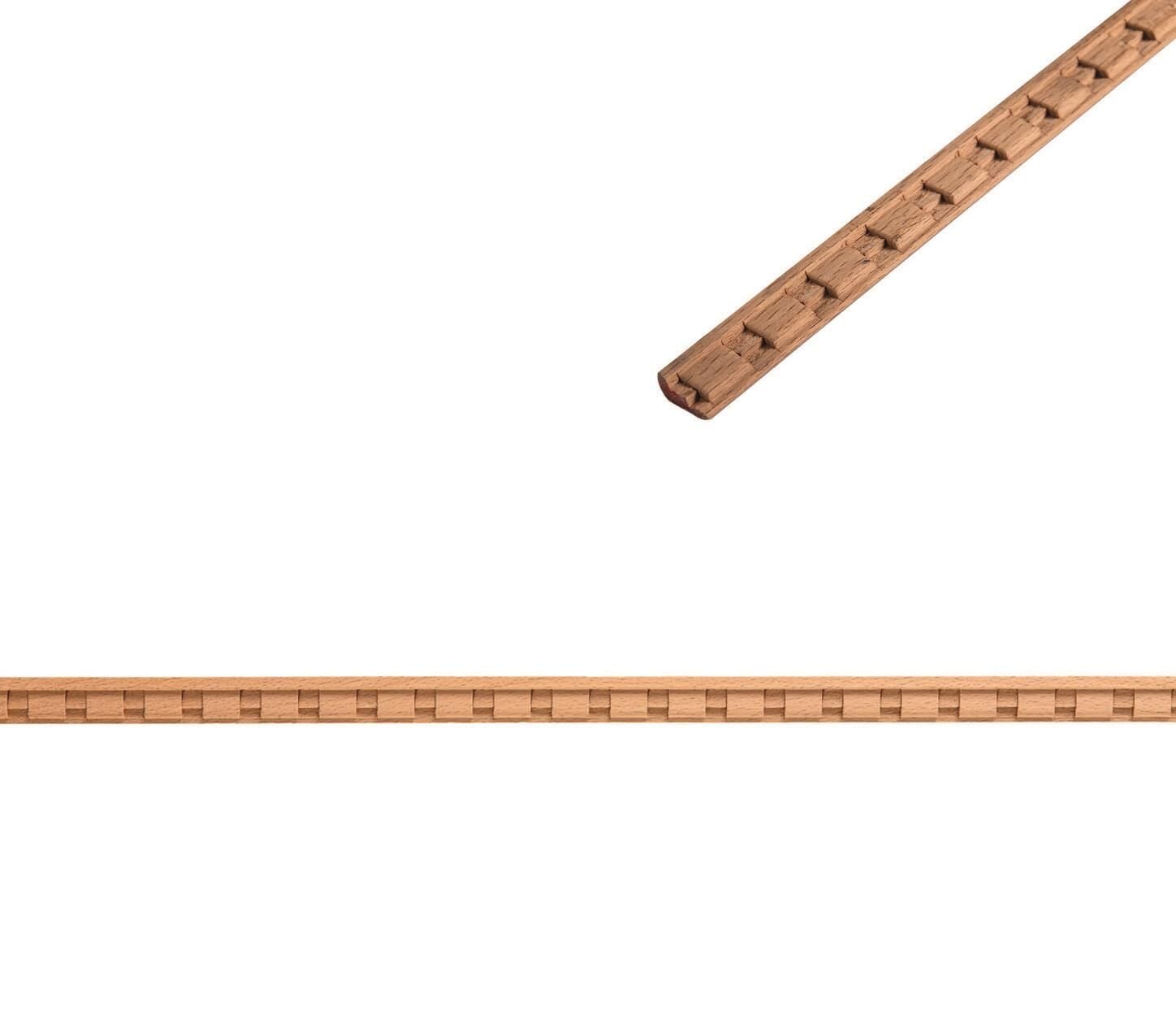 Kayın Çıta Baskılı Ahşap Desenli Dekoratif Aksesuar 20x10 mm-BC86