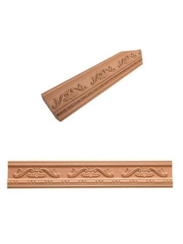 Kartonpiyer Kayın Çıta Ahşap Desenli Dekoratif Aksesuar 80x14 mm-KT31