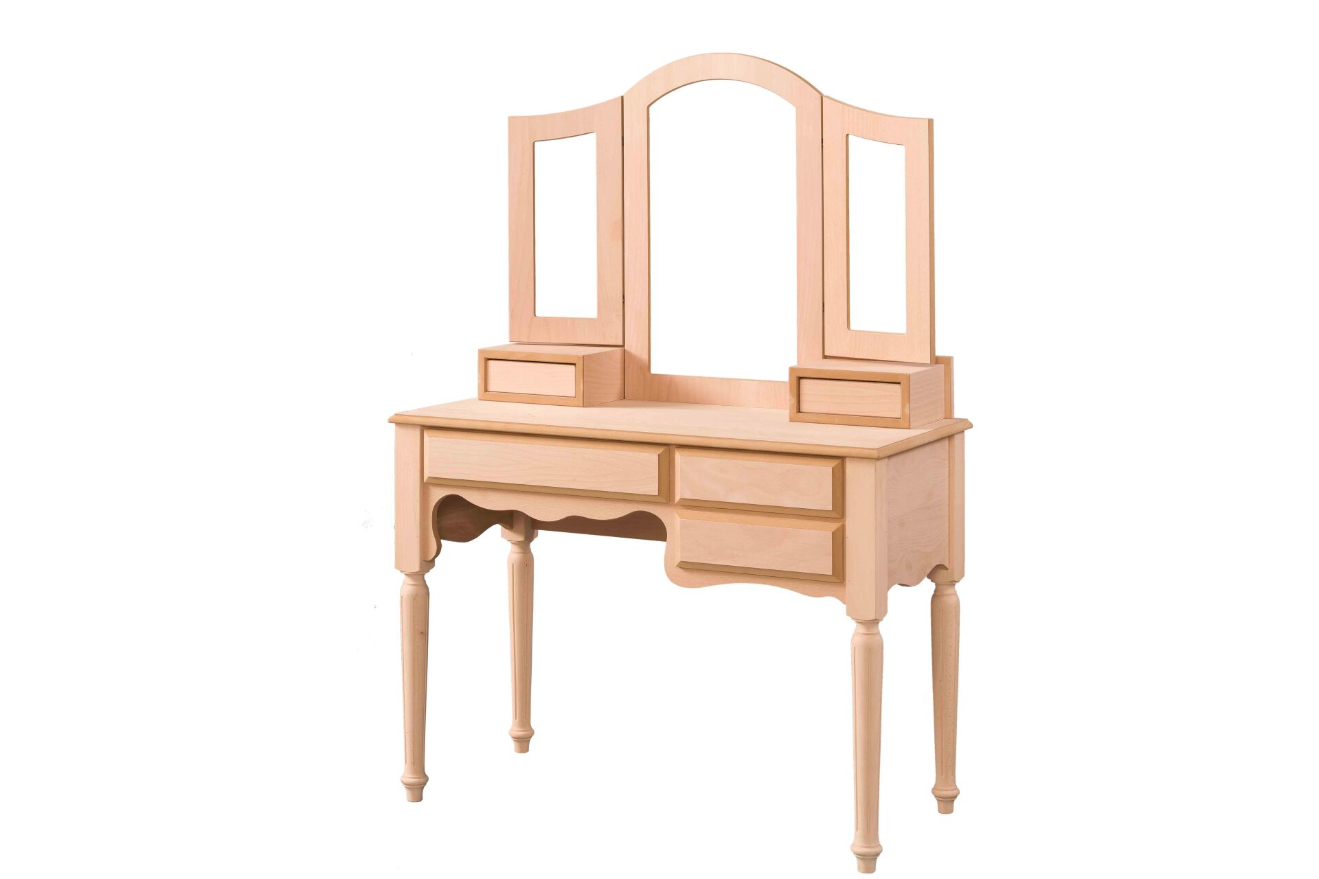 3 ÇEKMECELI TORNALI  MAKYAJ MASASI   126x49X79