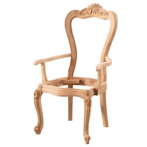 OSMANLI KOLLU SANDALYE 67X55X113 CM