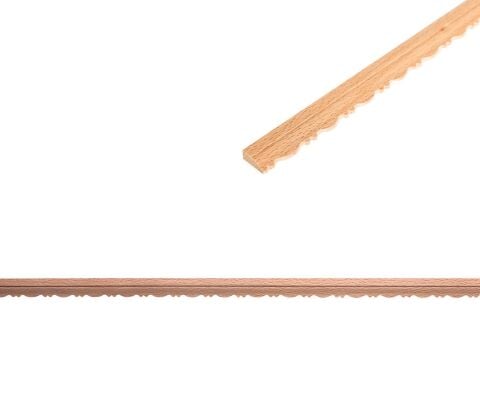 Kayın Çıta Ahşap Desenli Dekortatif Aksesuar 22x7 mm-BC30