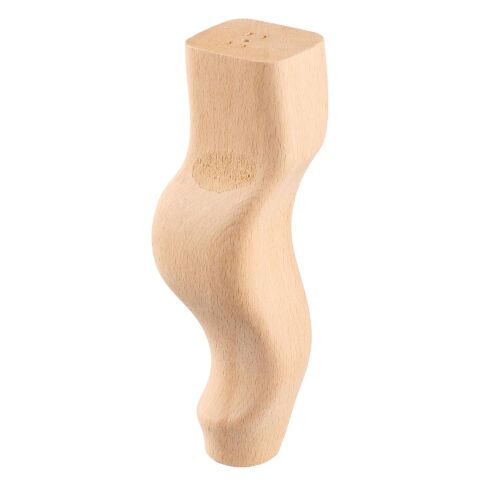 Lükens Ayak Sehpa Komodin Mobilya Dresuar Boyanabilir Ahşap Ayak  8x8x15 cm KDL.04