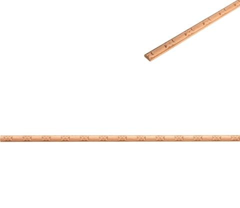 Kayın Çıta Baskılı Ahşap Desenli Dekoratif Aksesuar 14x7 mm-BC65