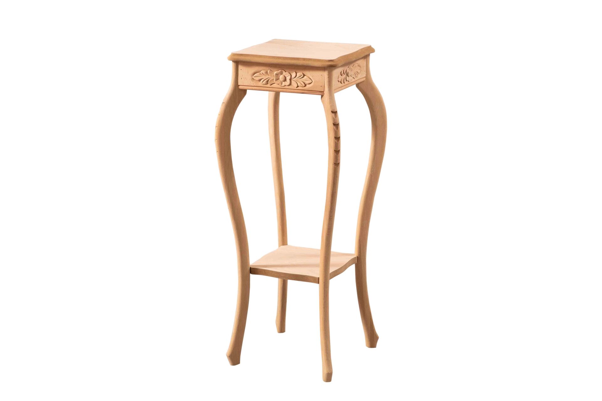 KARE YÜKSEK OYMALI SAKSILIK 41X41X60