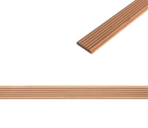 Baskılı Kayın Çıta Ahşap Desenli Dekoratif Aksesuar 70x10 mm-MC07