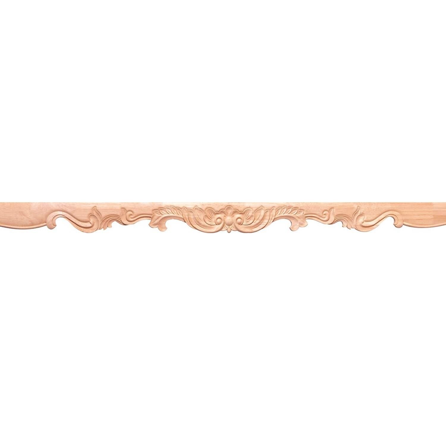 Ahşap Baza Ve Masa Eteği İşlemeli Oymalı Boyasız Ham Kereste 180 cm