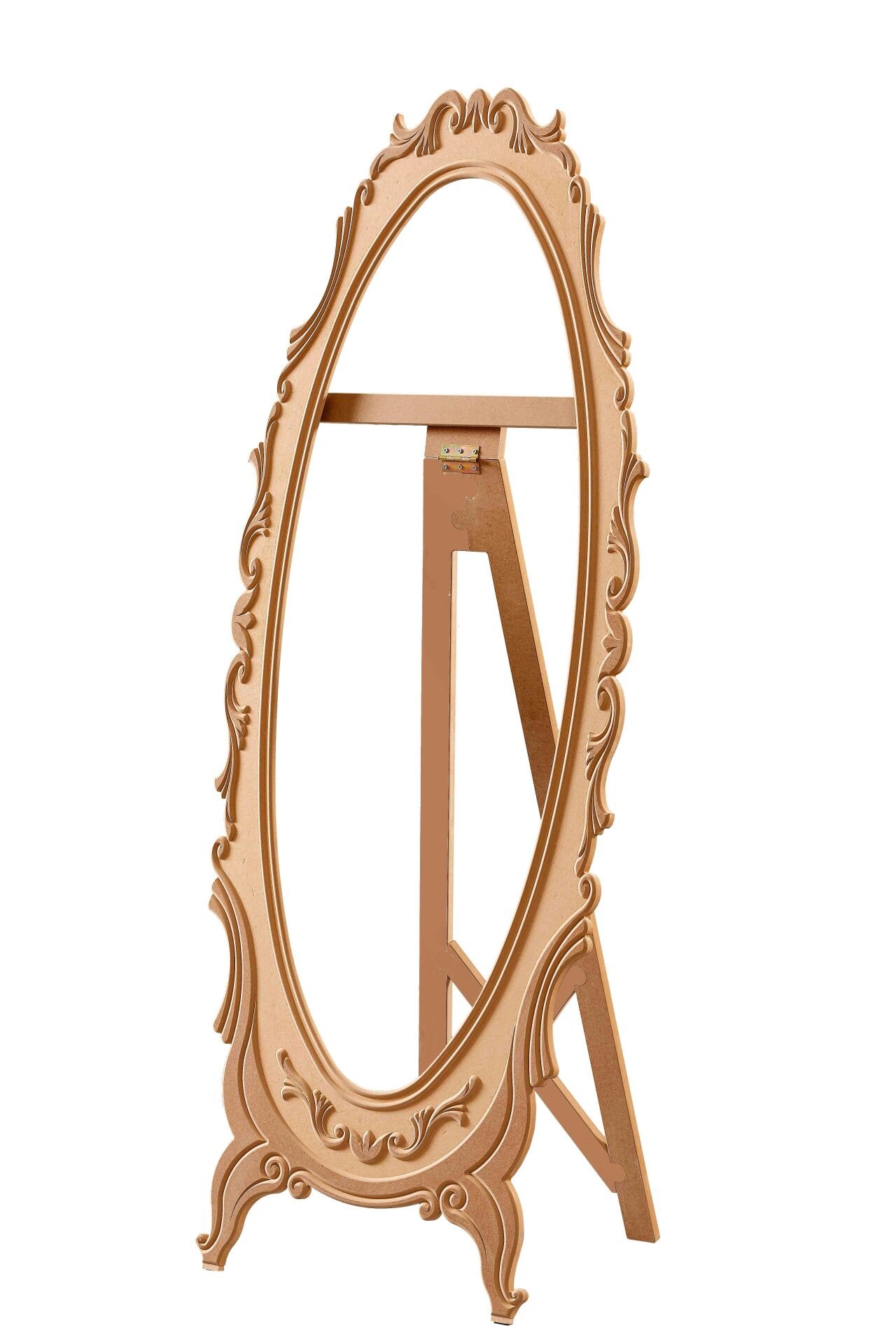 LALE OVAL APARATLI BOY AYNASI 68X44X177 CM