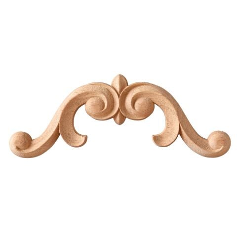 Aplik Motifli Rozet Boyanabilir Dekoratif Aksesuar 25x9x1 CM-OA166