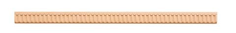 Kayın Çıta Ahşap Desenli Dekoratif Aksesuar 18x7 mm-BC25