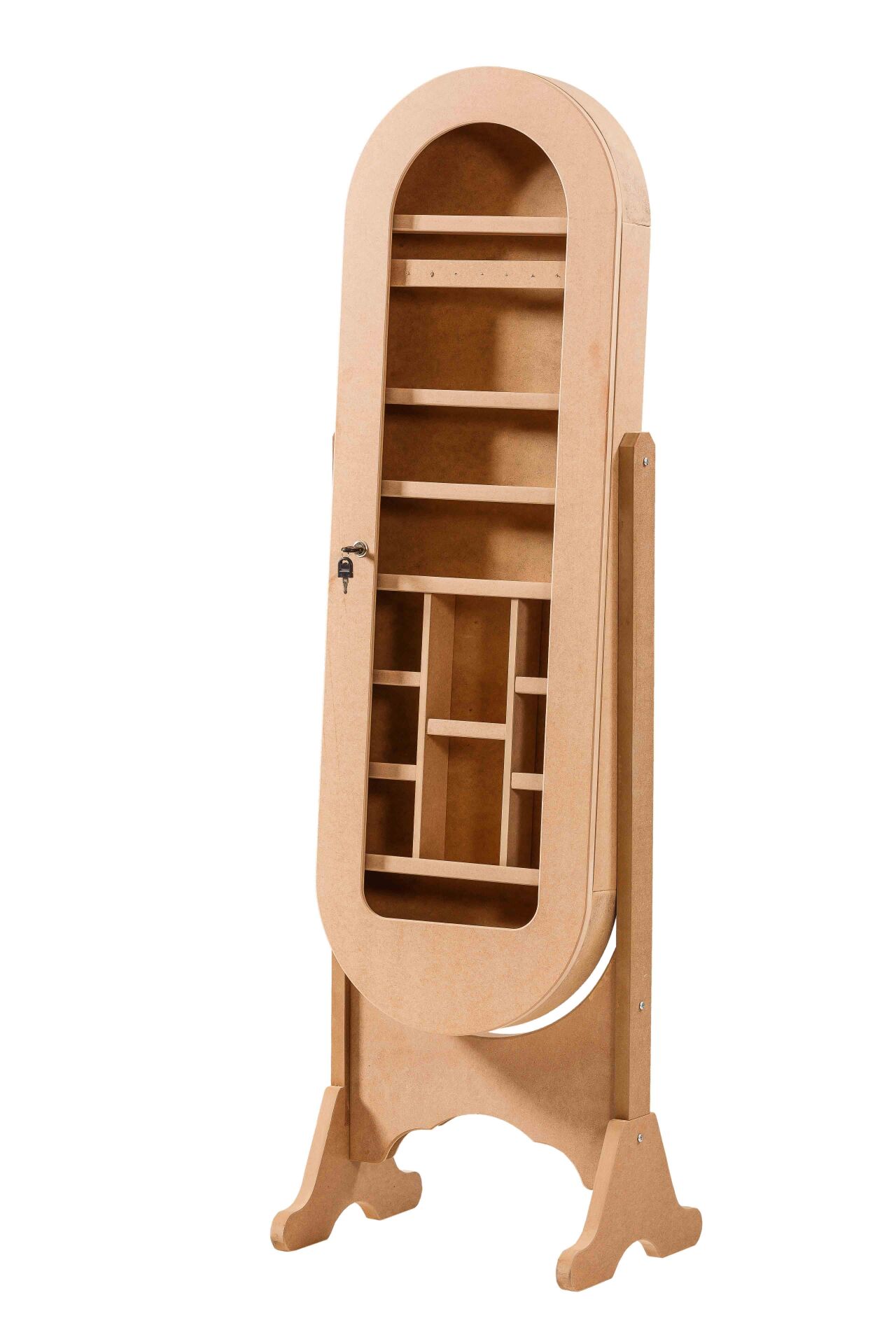 OVAL TAKI DOLABI 50X41X174