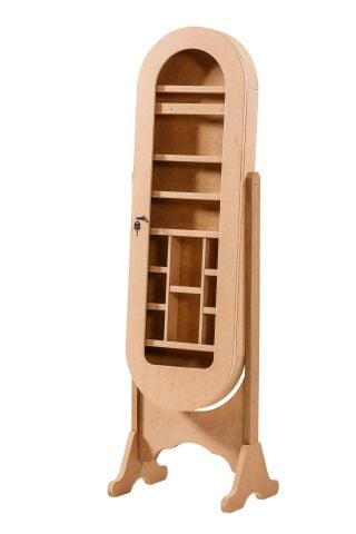 OVAL TAKI DOLABI 50X41X174