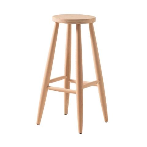 YUVARLAK BAR TABURE 28X28X70 CM