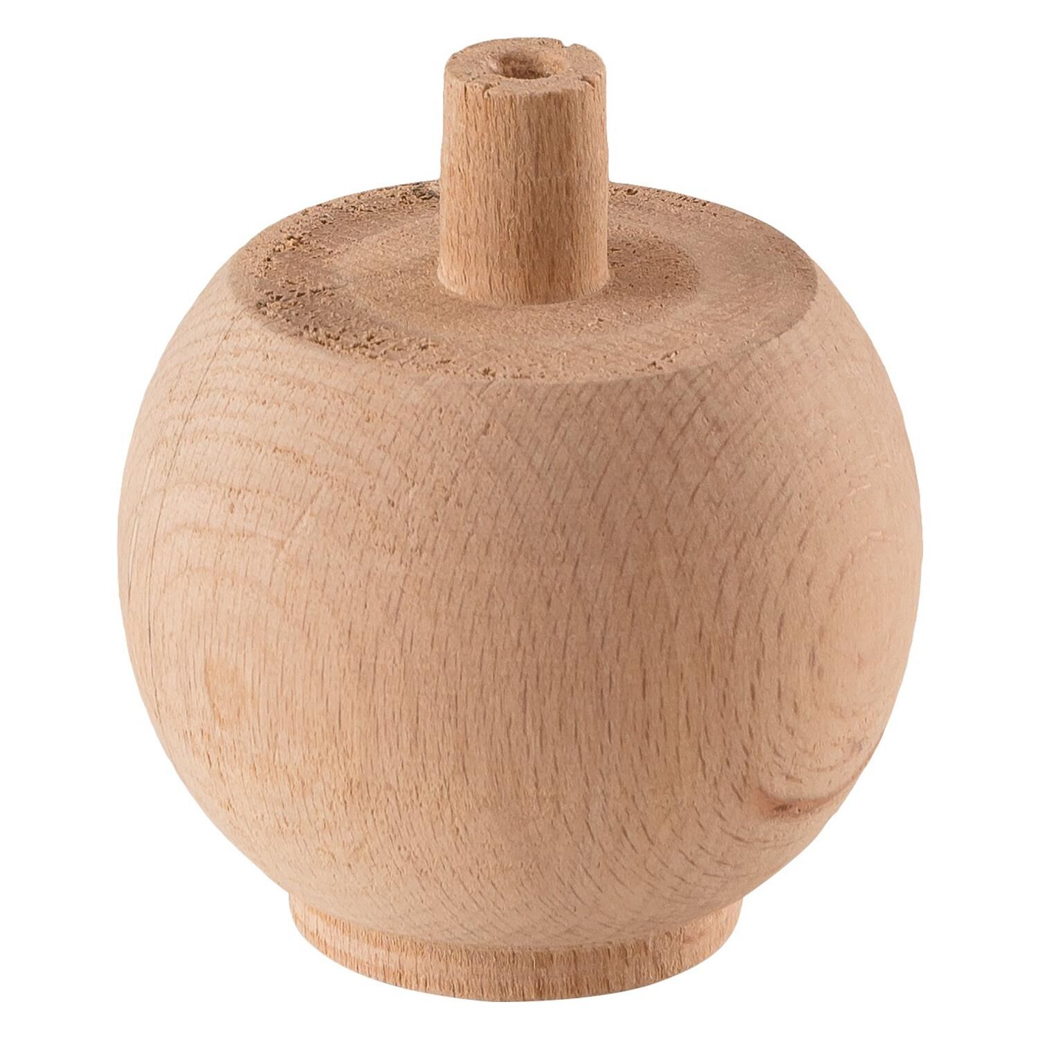 Torna Ahşap Ayak  Komidin Dresuar Koltuk Ayağı Desenli 7x7x8 cm