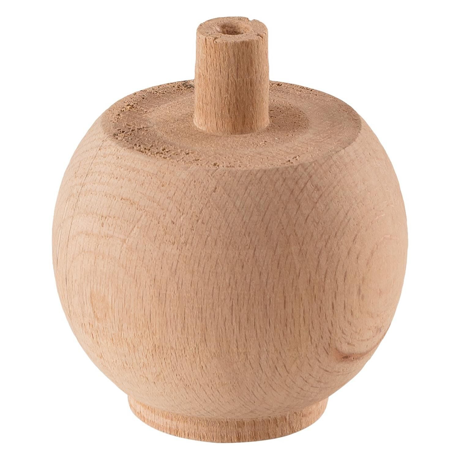 Torna Ahşap Ayak  Komidin Dresuar Koltuk Ayağı Desenli 7x7x8 cm