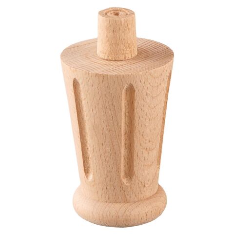 Torna Ahşap Ayak  Komidin Dresuar Koltuk Ayağı Desenli 5x5x8 cm