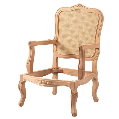 HASIRLI İTALYAN OYMALI BERJER 67X68X106 CM