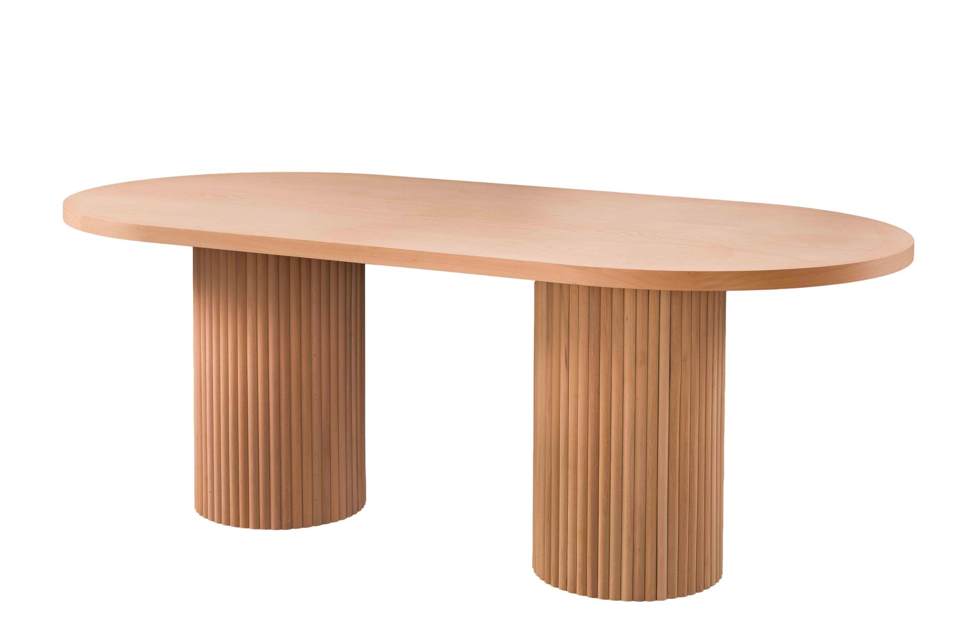 200 CM PTT OVAL SABİT MASA 200X100X75