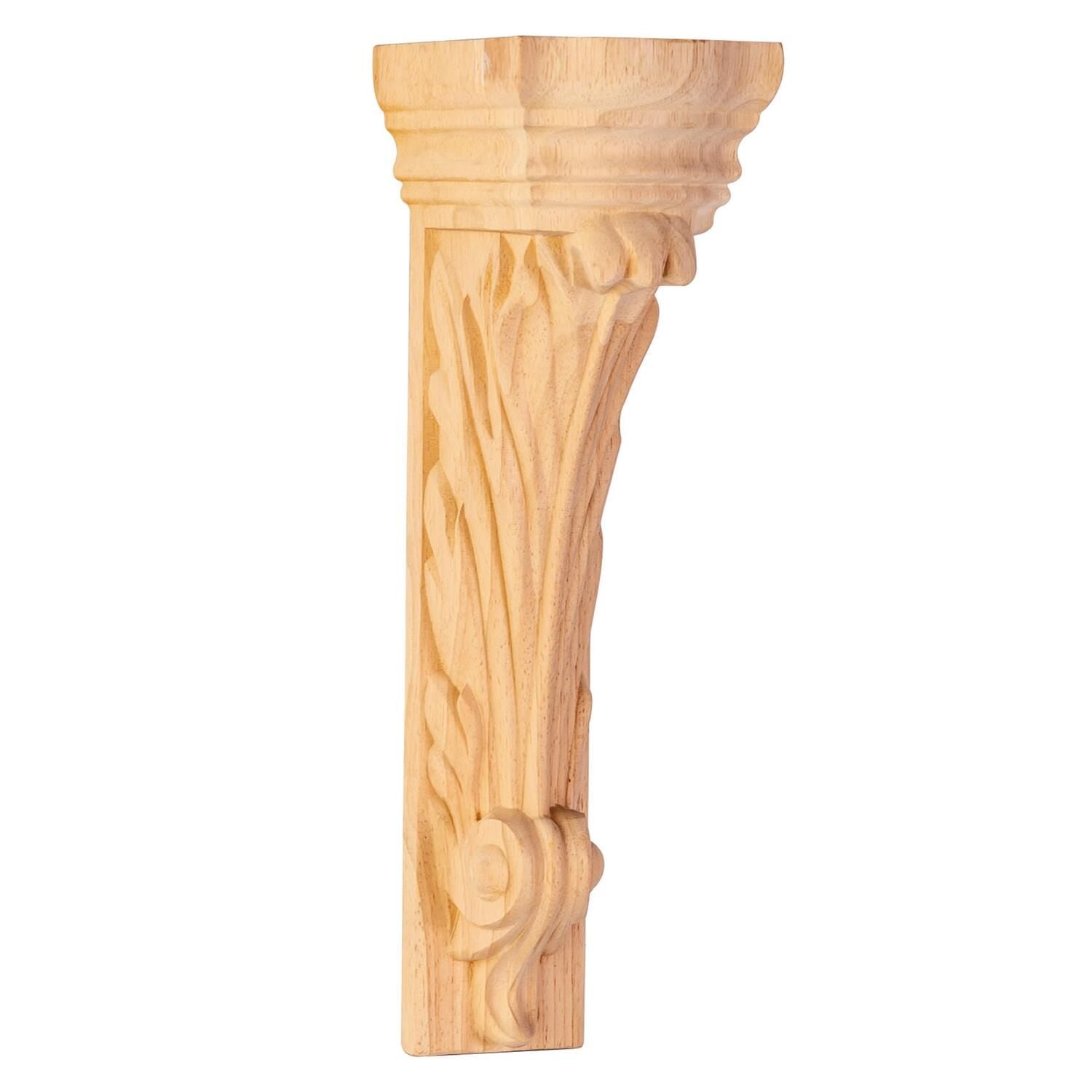 Payanda Ahşap Oyma İşemeli Boyanabilir Dekoratif Aksesuar 20x8x6  AOP.31