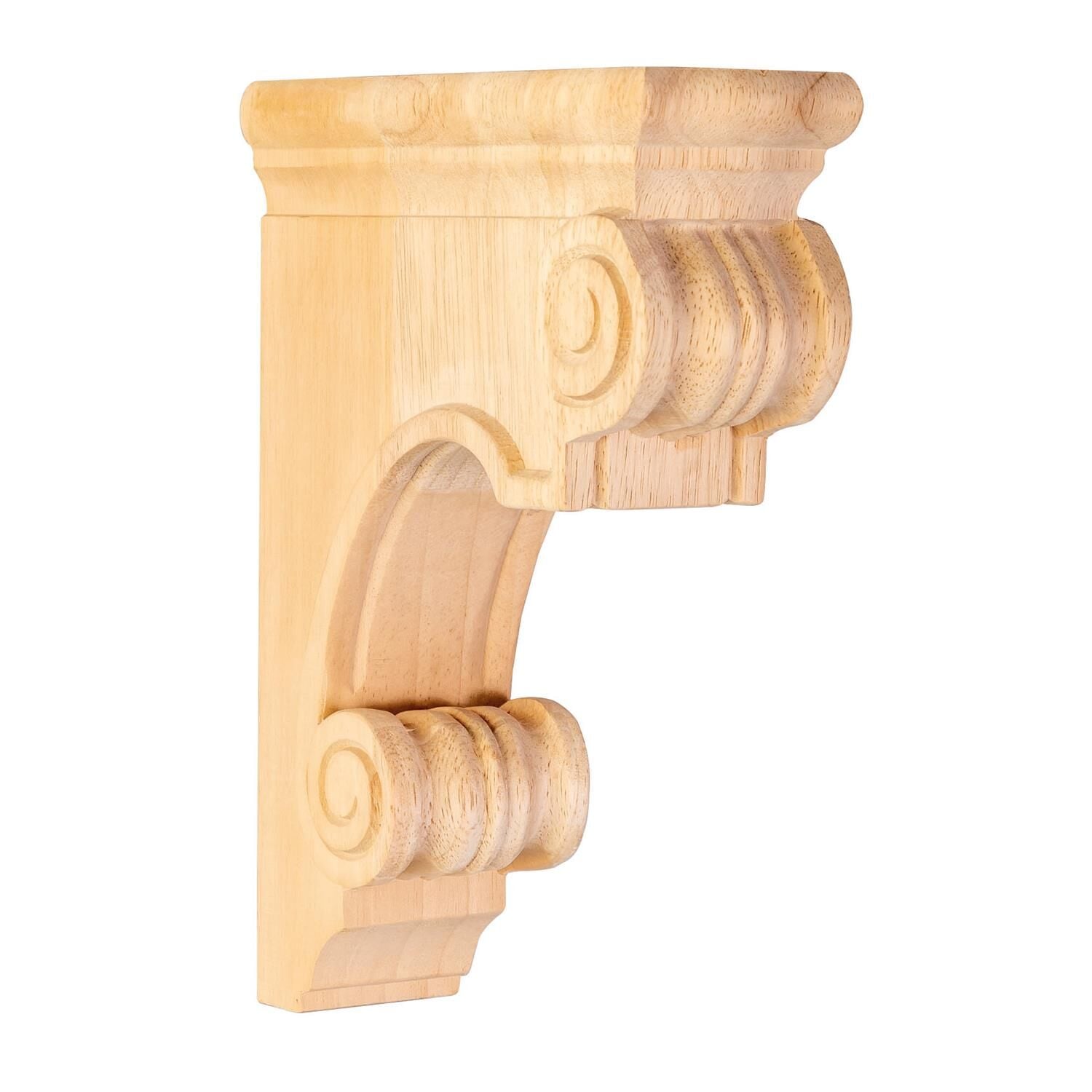 Payanda Ahşap Oyma İşemeli Boyanabilir Dekoratif Aksesuar 30x23x8 AOP34